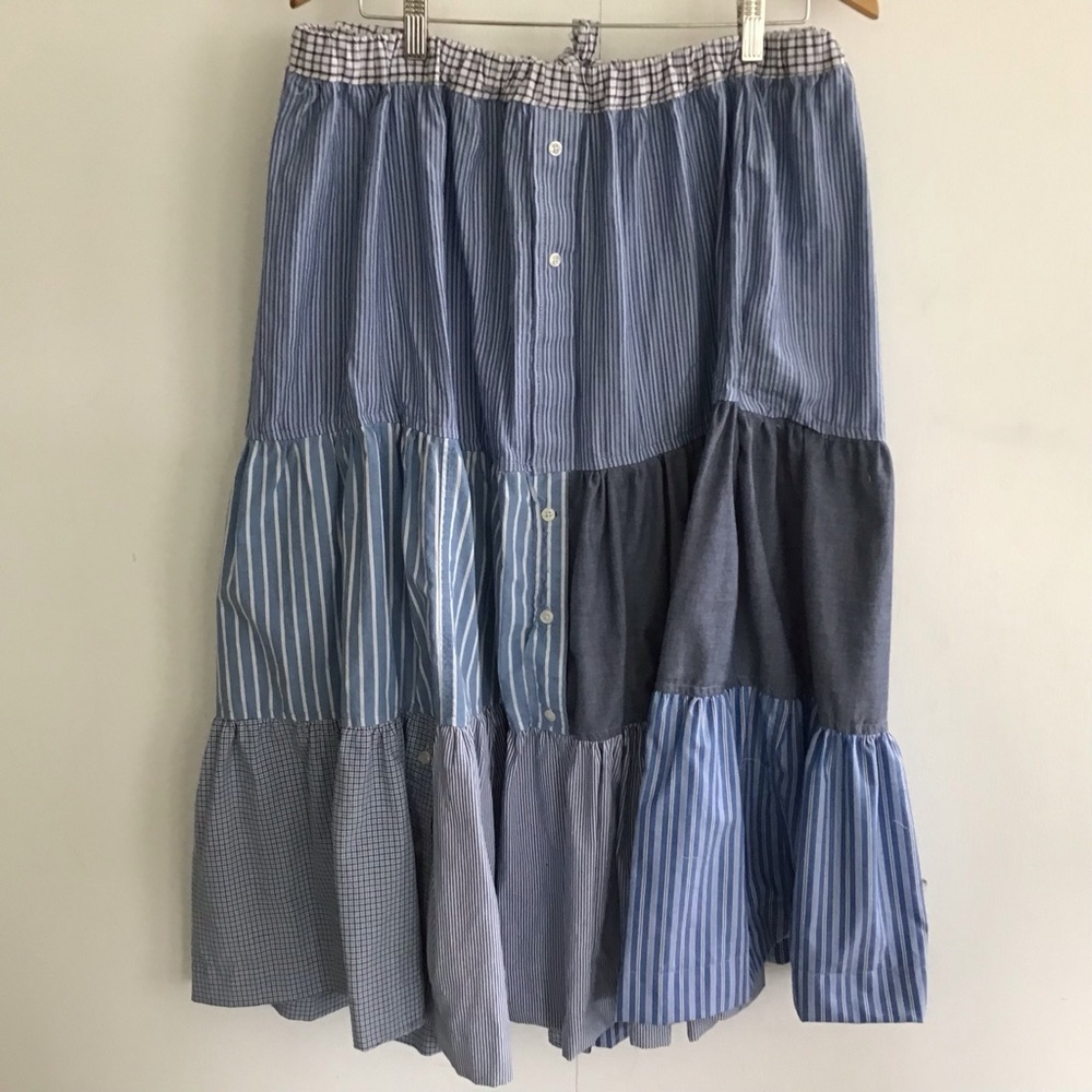 Tiered Boho, Cottagecore Patchwork Prairie. Men’s… - image 3